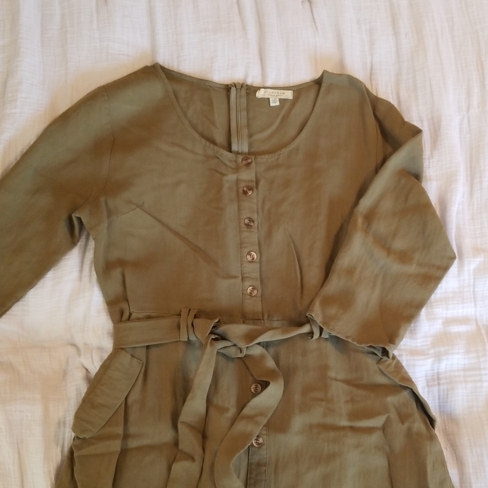 Army Green Dress